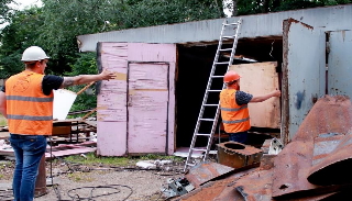 Демонтаж гаражей в Копейске, цена от 1728 руб. – услуги под ключ от 2Землекопа-Кпс